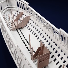 Entre-pont et cloison de la soute