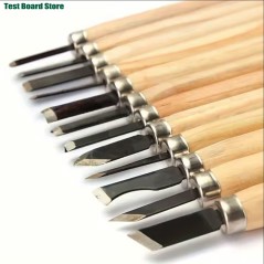 Set de ciseaux de sculpture sur bois