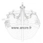 LA VOLAGE - Barque longue, 1693 LA VOLAGE - Barque longue, 1693